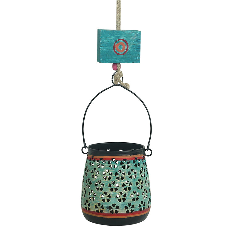 Omia Handpainted Tealight Candle Holder media 4