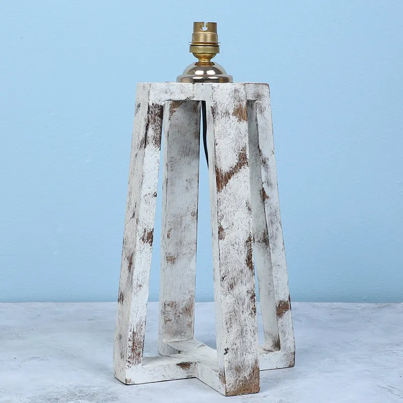 Lumikko Prism Printed Mango Wood Table Lamp - Multicolor media 4
