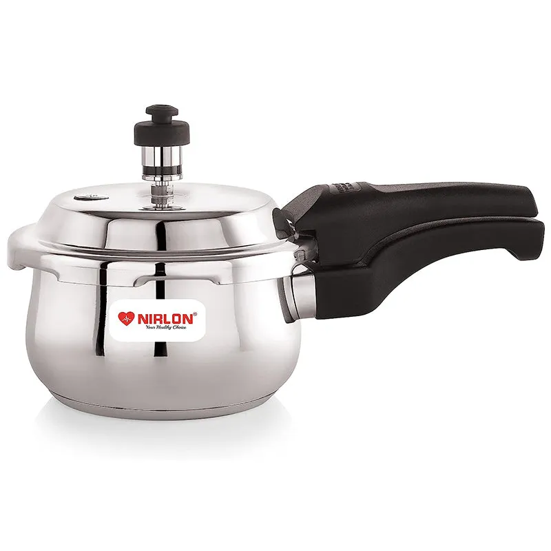 Nirlon Steel Pressure Cooker - 1500 mL/ 7 Inches media 3