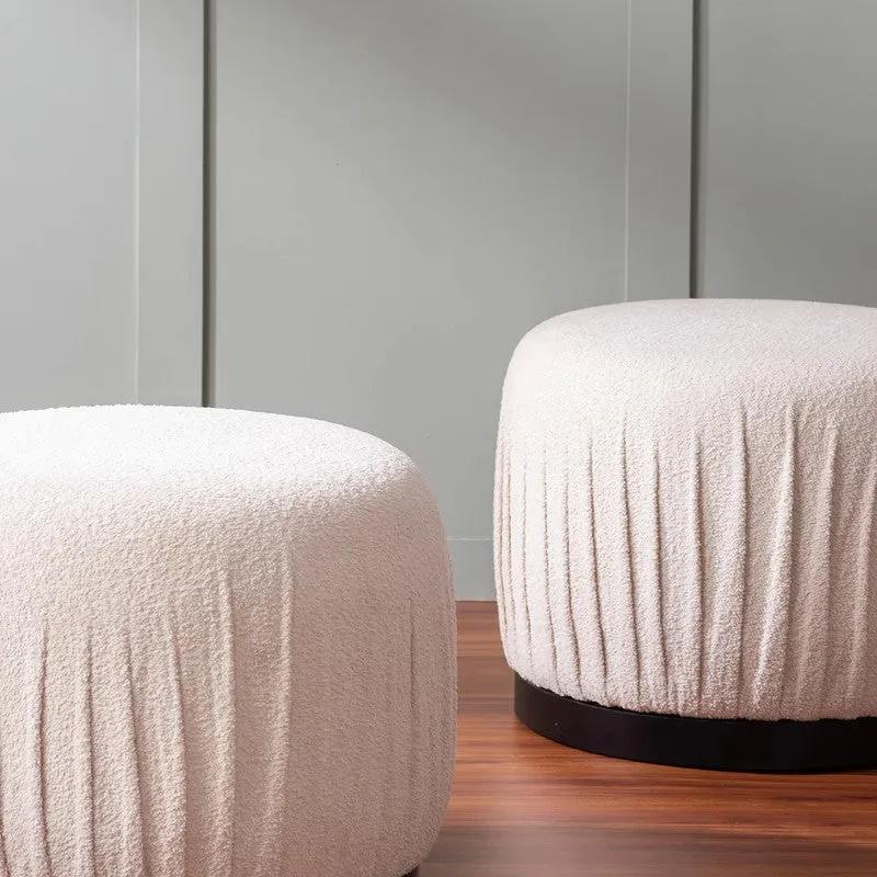 Cozy Rest Pouffe (Beige) - Set Of Two media 5