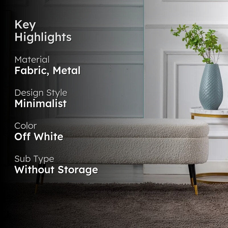 Hilbert Bench - Off White media 2