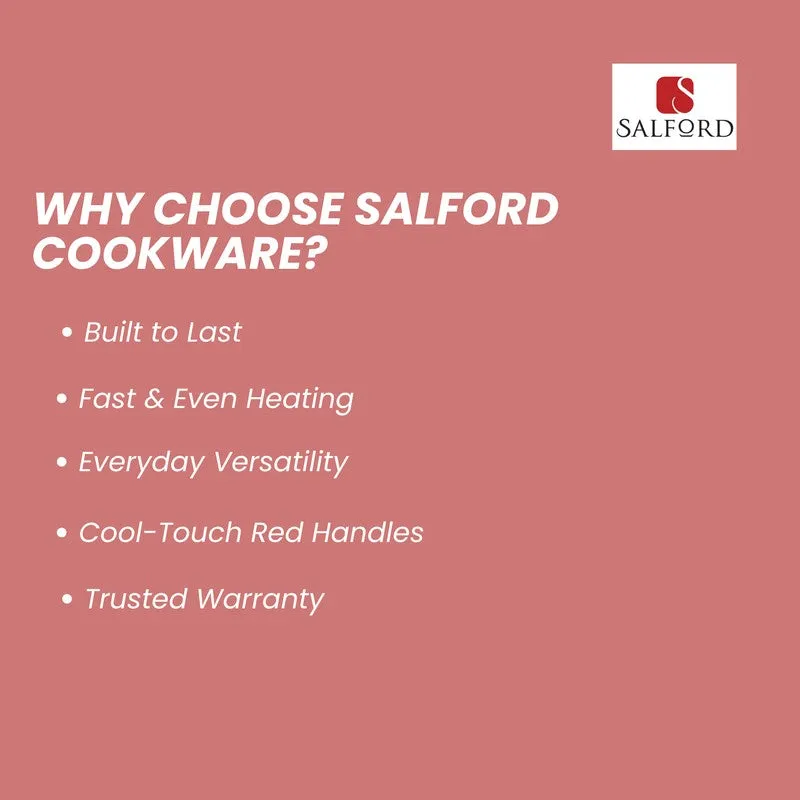 Salford Forged Hard Anodised Cooking Set (Black) - Set of Three media 8