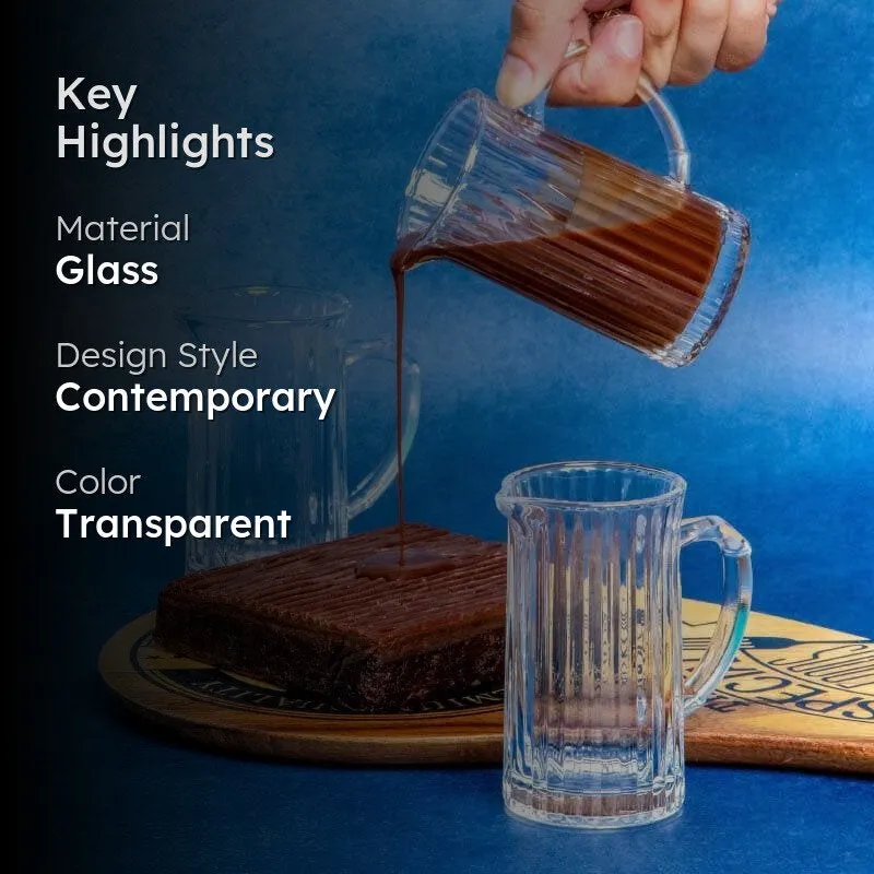 Sizzle Glass Tea Cup (120 mL Each) - Set of Six media 2