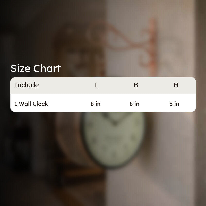 The Now Double Sided Station Clock media 8