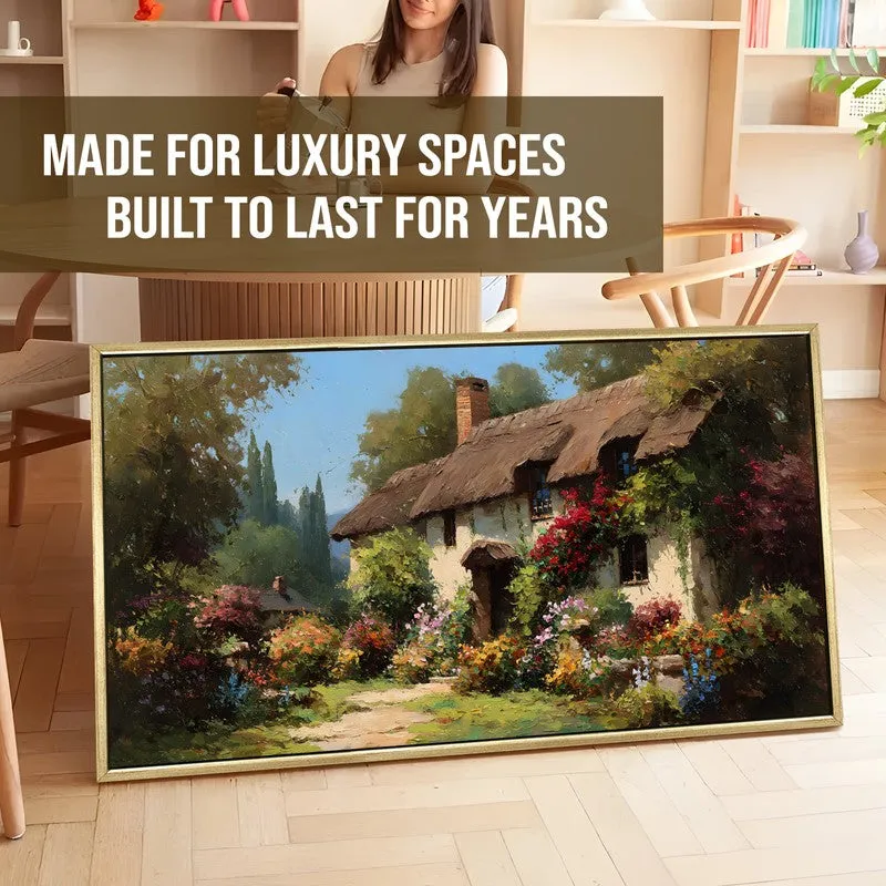Petalshade Canvas Wall Painting With Frame media 5