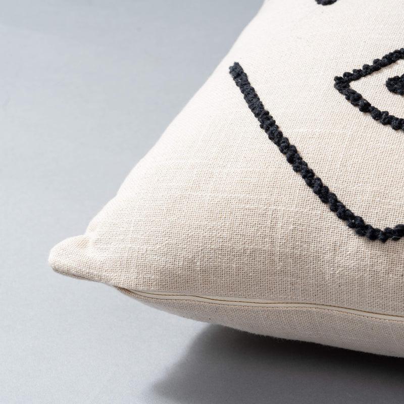 Inaya Embroidered Abstract Cushion Cover - Set Of Two media 5
