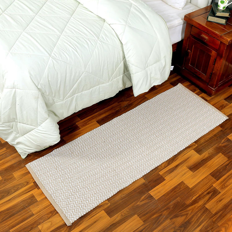 Atelier Cotton Runner Rug - Beige media 3