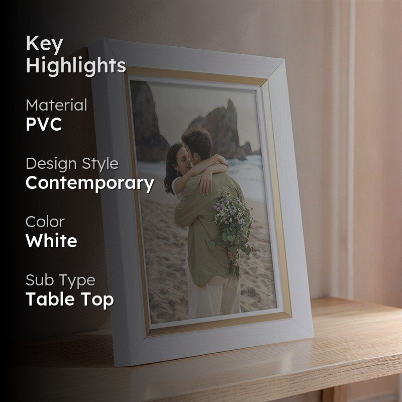 MemoRise Photo Frame - White media 2
