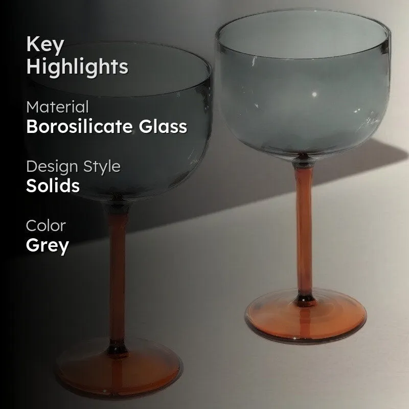 Ruby Dusk Wine Glasses(325 mL) - Set Of Two media 2