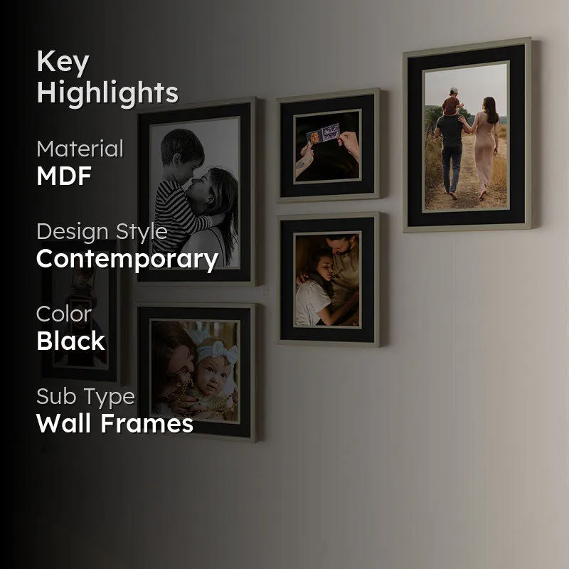 Funky Fiesta Wall Photo Frame - Set Of Six media 2