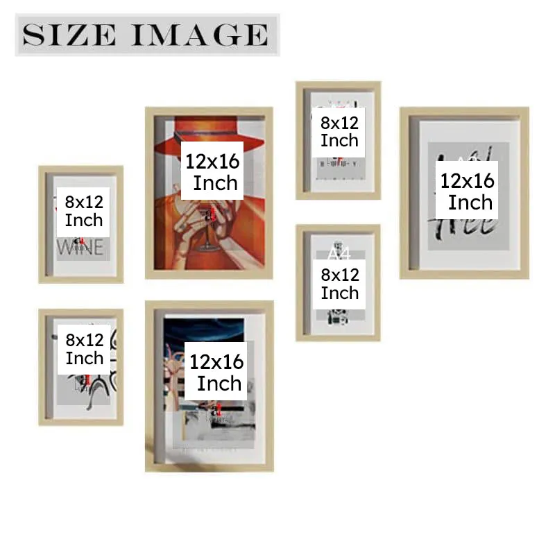 The Night Bar Wall Art - Set Of Seven media 5