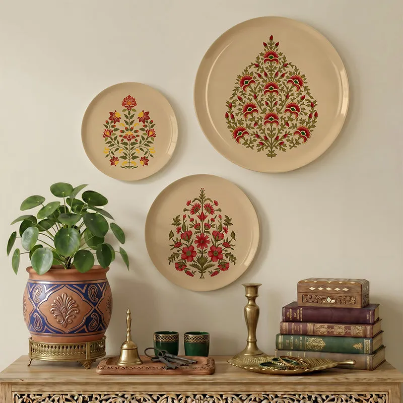 Aurelia Artisan Metal Wall Plates - Set Of Three media 6