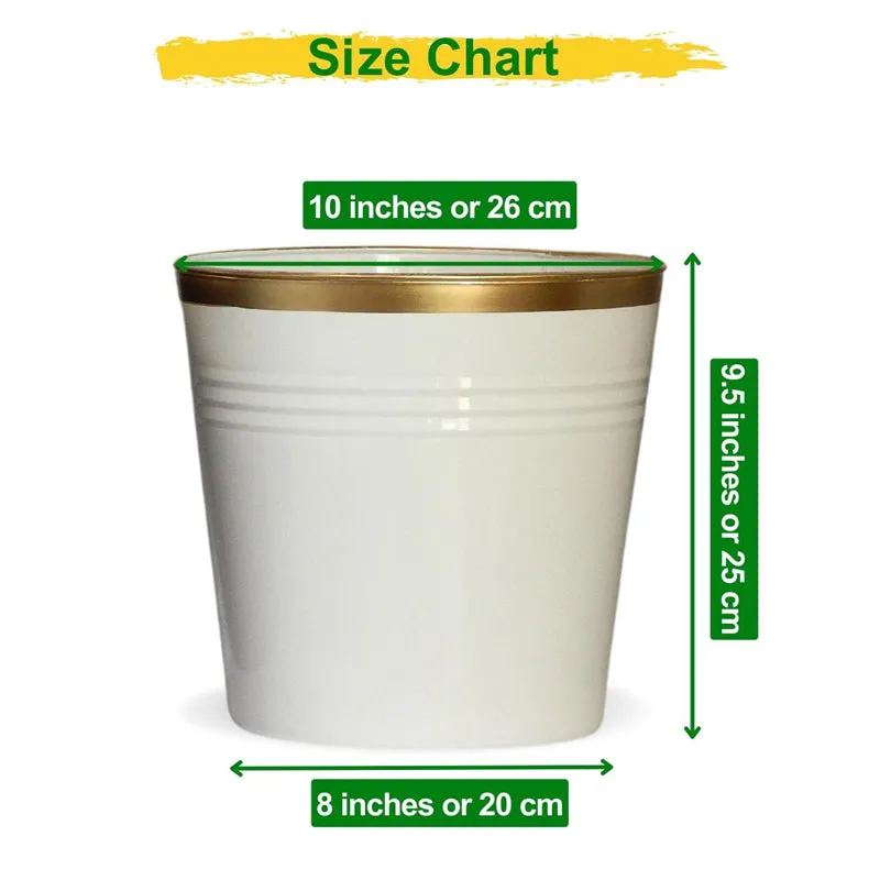 Elno Dola Planter (White) - Set Of Three media 6