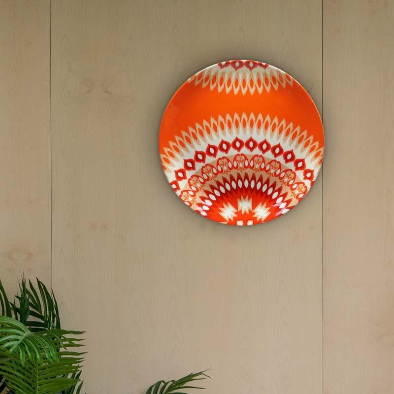 Ikkat Wave Decorative Plate media 4