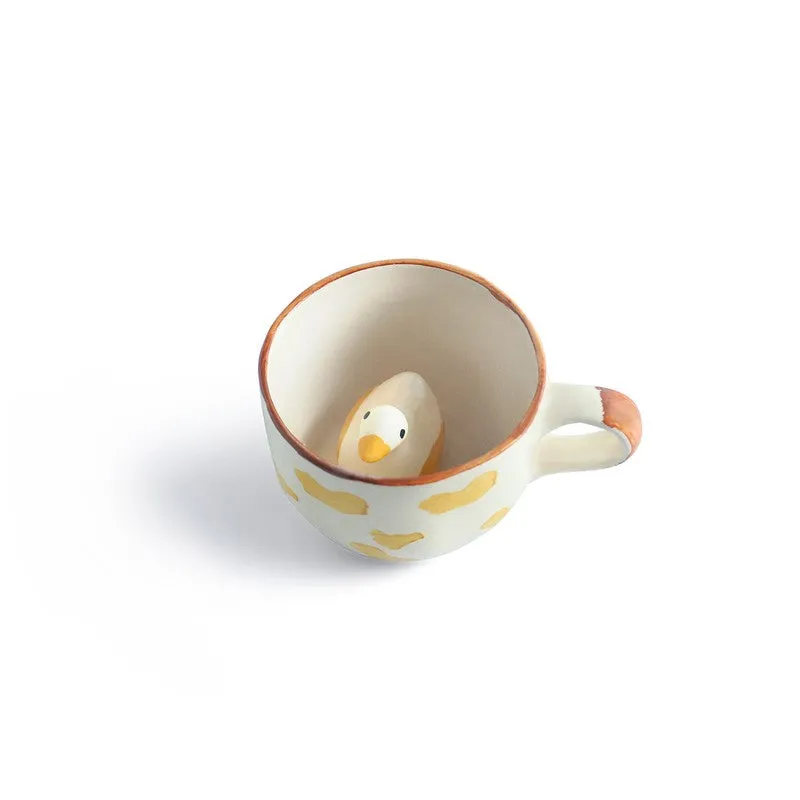 Peek-A-Boo Ceramic Tea Cup (200 mL) media 3