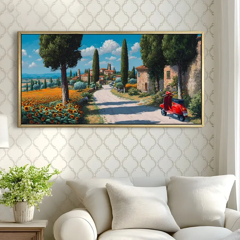 Florenza Canvas Wall Painting With Frame media 4