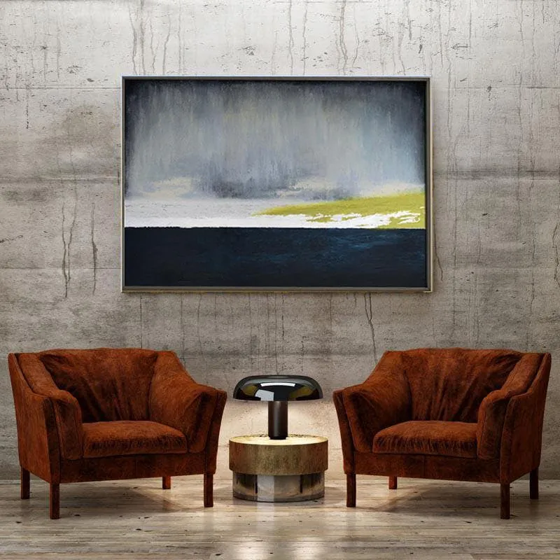 The Emergence Canvas Wall Painting - Black Frame media 4