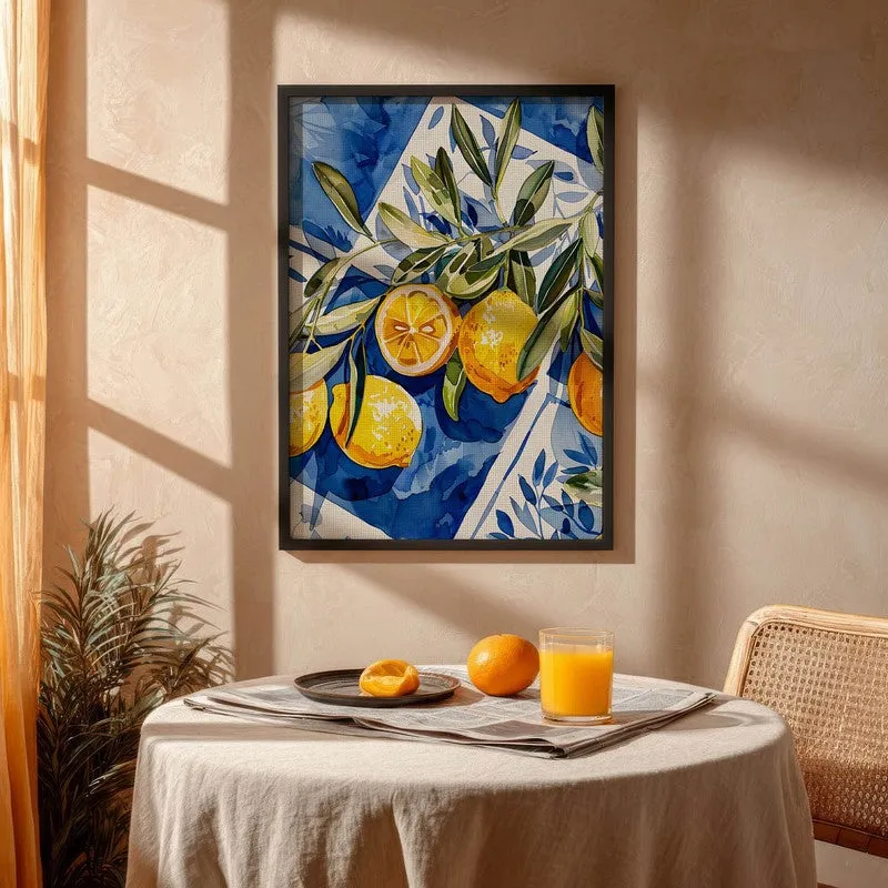 LimeLeaf Archival Canvas Wall Art - Black media 4