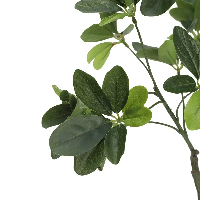 GreenAura Artificial Plant With Black Plastic Pot - 2.5 ft media 6