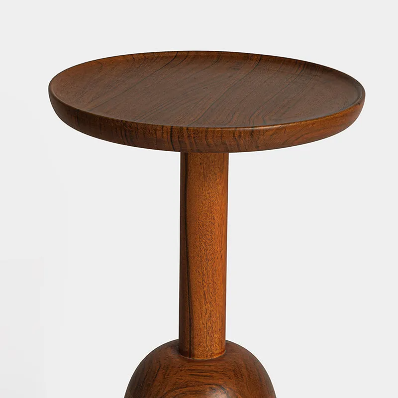 Arturo Acacia Wood Side Table media 3