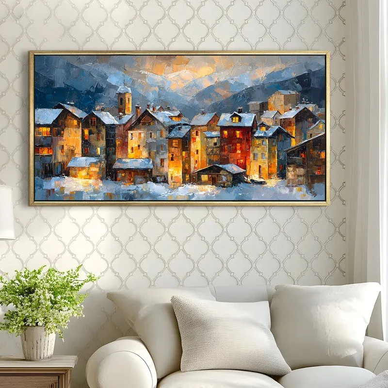 Windowglow Canvas Wall Painting With Frame media 4