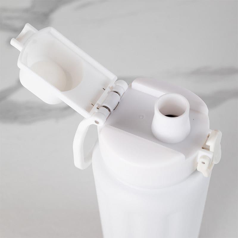 Sip Bliss Hot & Cold Thermos Water Bottle (White & Grey, 750 mL Each) - Set Of Two media 5