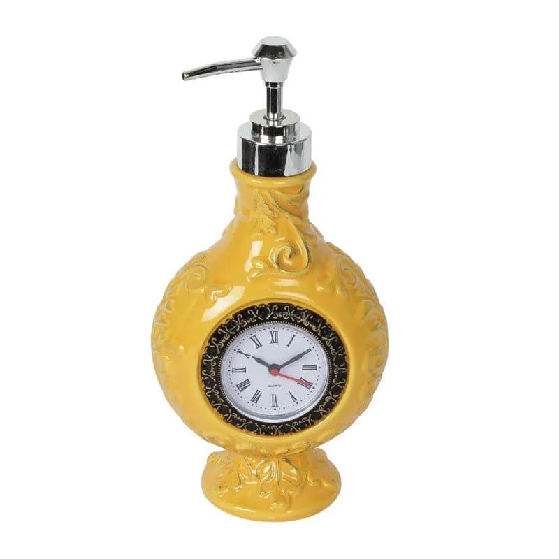 Antique Timer Soap Dispenser - Yellow media 4