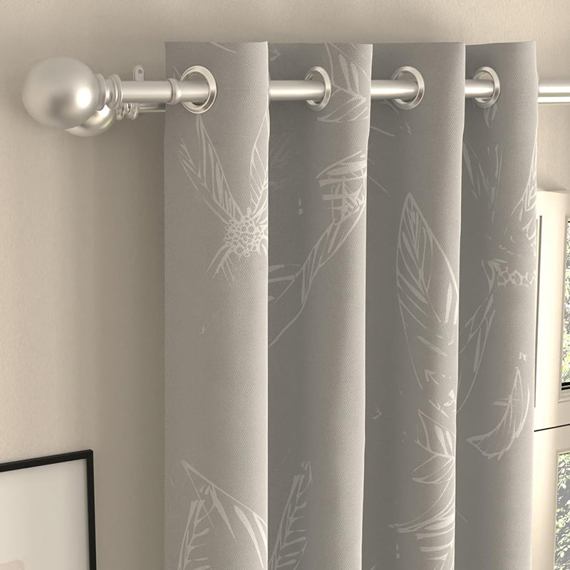 Urban Space Winter Crocus Curtain(Pink) - Set Of Two media 3
