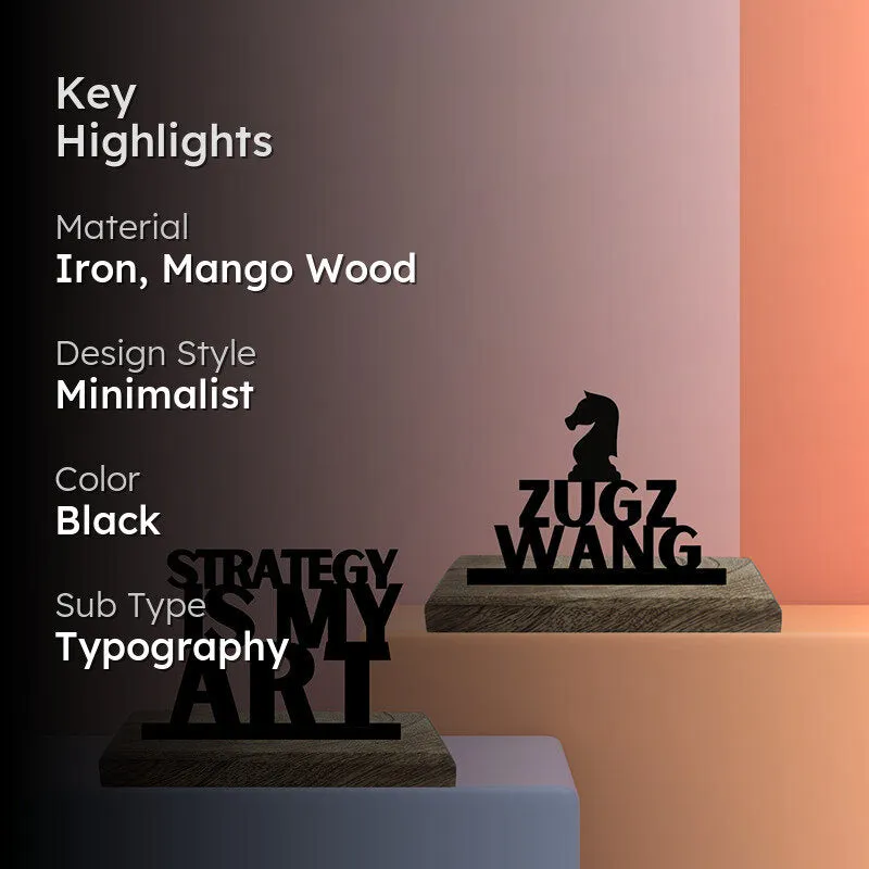 Strategic Art Showpiece - Set Of Two media 2