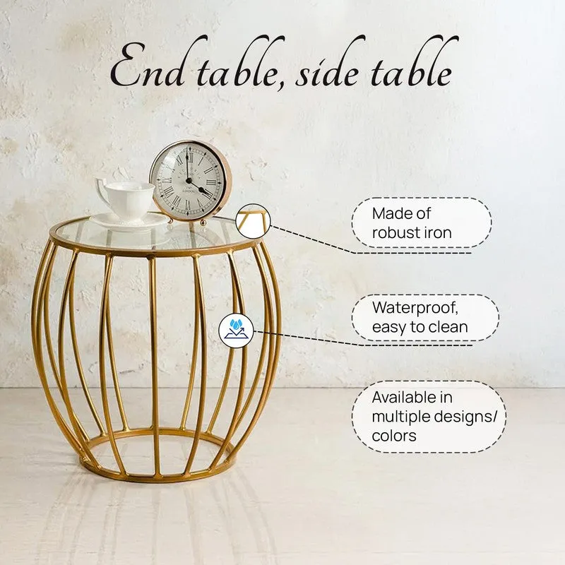 Merha Round Accent Table - Set Of Two media 4