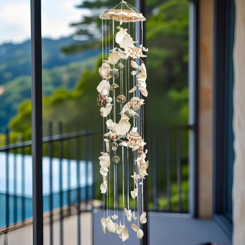 Coastal Drift Sea Shell Windchime media 3