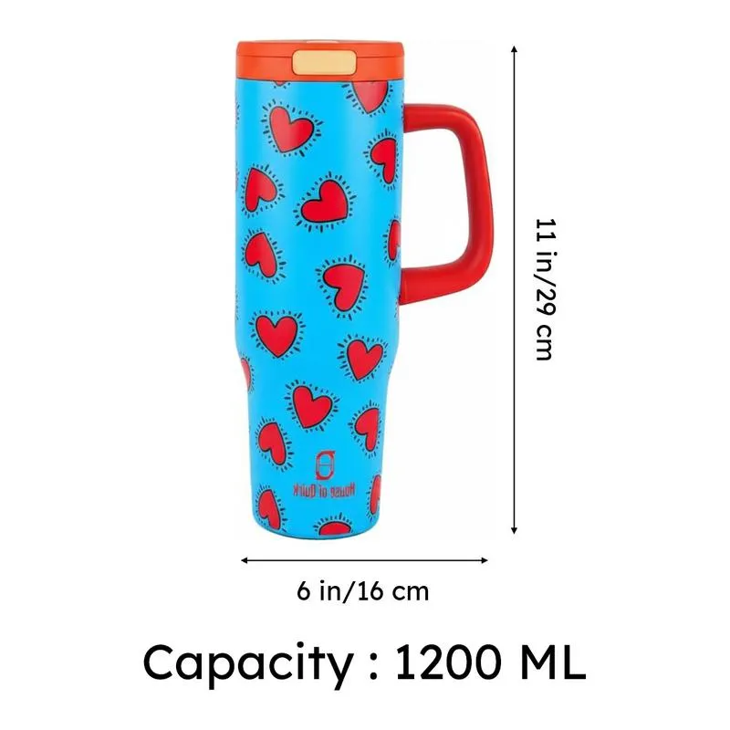 Cupid Vibes Stainless Steel Tumbler - 1200 ML media 12
