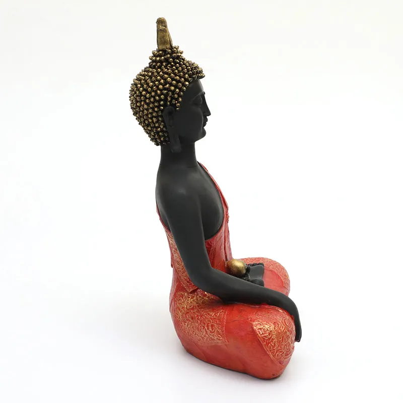 Thinking Buddha Idol - Red media 4