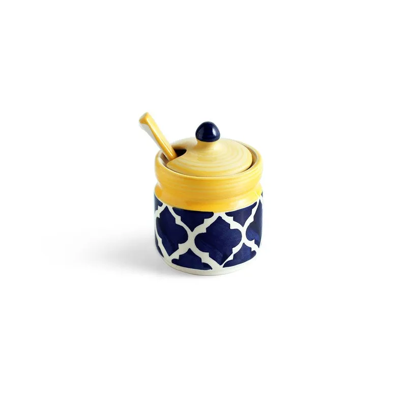 Oakspice Ceramic Jar Set - Six Piece Set media 4