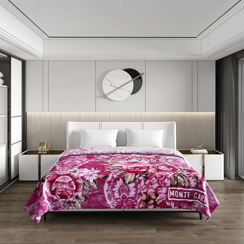 Monte Carlo Blossom Bliss Blanket - 800 GSM media 3