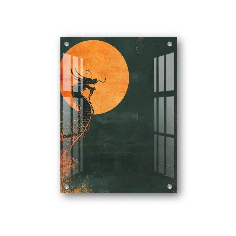 Dragon Majesty Acrylic Wall Art media 3