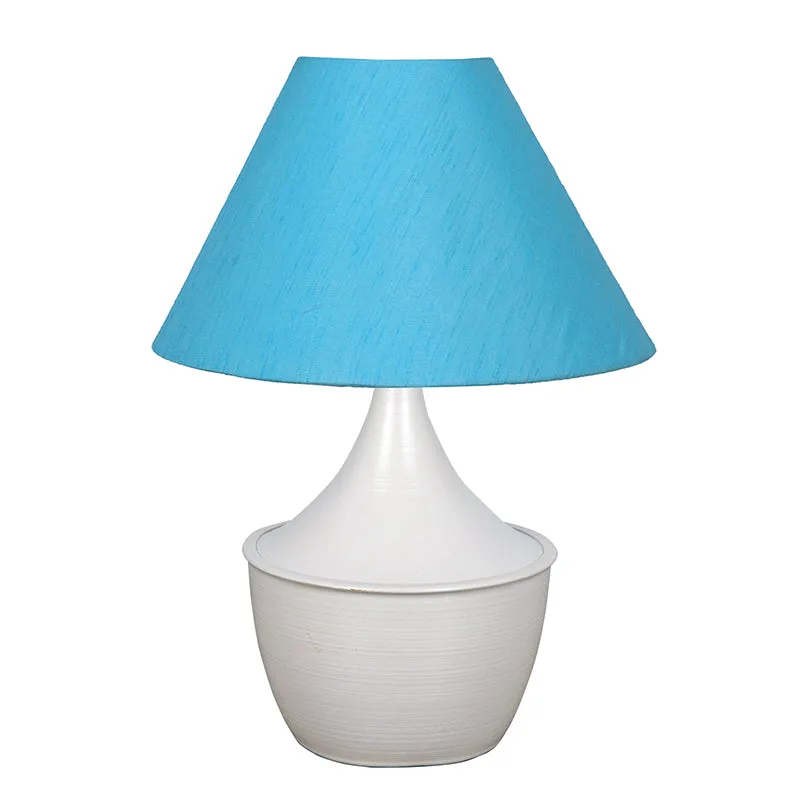Obliqe Metal Table Lamp - Blue,White media 3