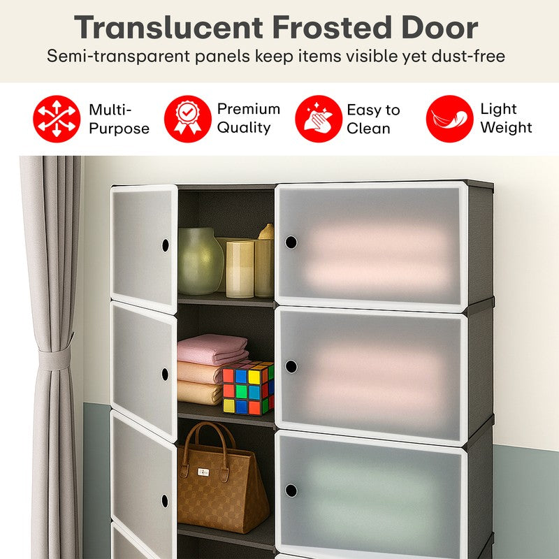 Rioware FlexiNest Modular Wardrobe Racks - Black media 7