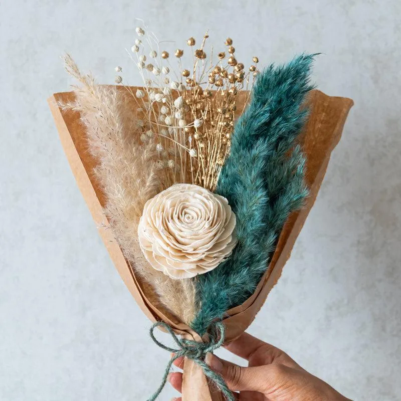 Neona Latte Dried Flower Bunch media 1