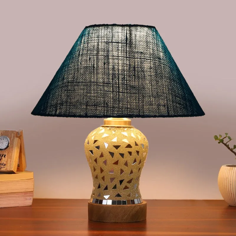 Orlina Wooden Table Lamp - Multicolor media 3