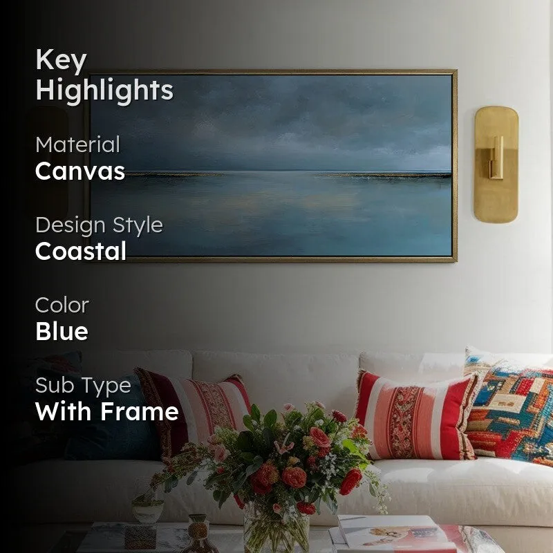 Blue Reverie Canvas Wall Art media 2