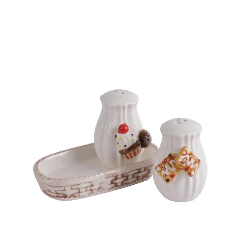 Cookie Tart Salt & Pepper Shaker - Three Piece Set media 4