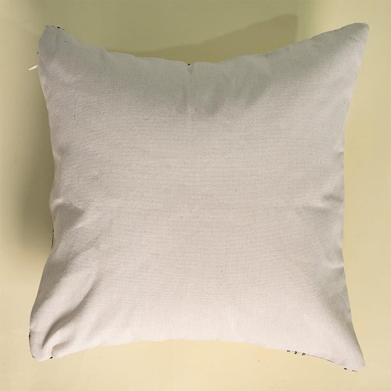Linear Beige Cotton Cushion Cover media 6