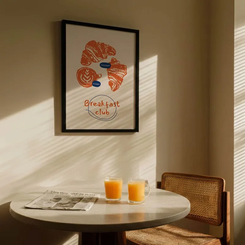 Breakfast Club Archival Canvas Wall Art - Black media 5