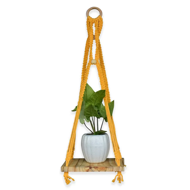 Dinya Wall Shelf - Yellow media 4