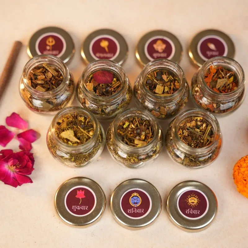 Aaradhya Pooja Essentials - Nine Piece Set media 4