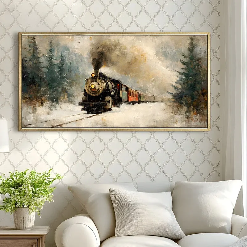 Steamcloud Canvas Wall Painting With Frame media 4
