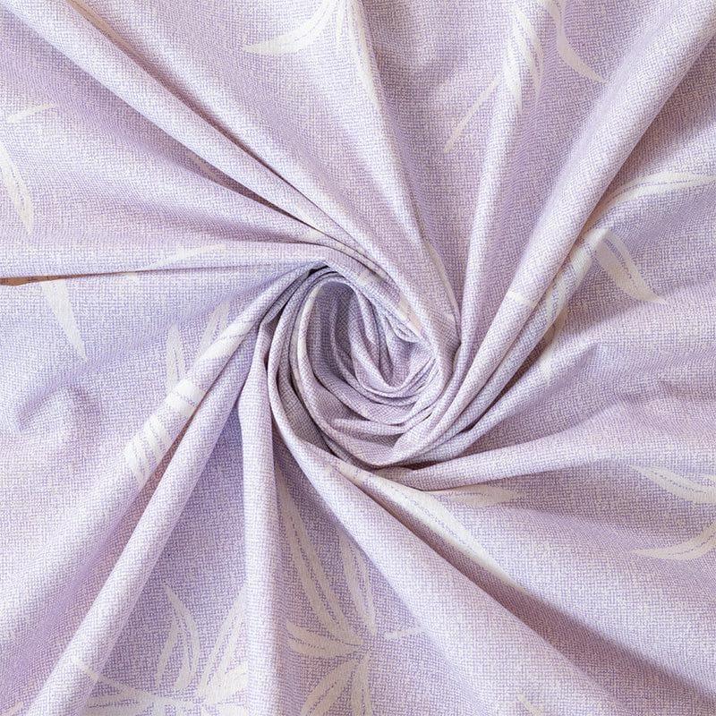 Neinia Printed Reversible Cotton Bedsheet (Beige,Lavender) - 170 TC media 8