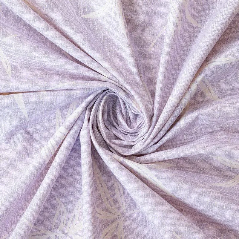 Neinia Printed Reversible Cotton Bedsheet (Beige,Lavender) - 170 TC media 8