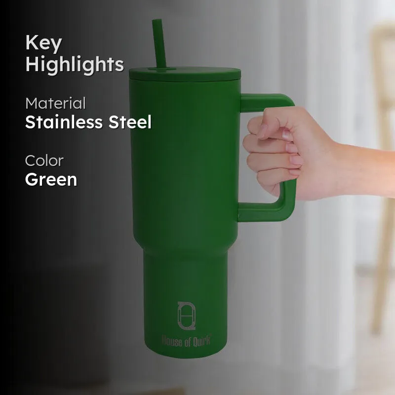 Hydra Boost Stainless Steel Tumbler (1200 ML) - Jade Green media 2